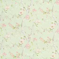 KP686 Avalon Celadon Upholstery Fabric by the yard