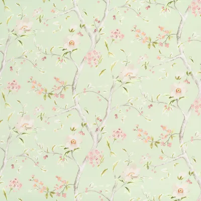 KP686 Celadon Drapery and Upholstery Fabric by the yard