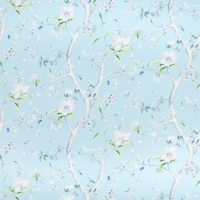 KP881 Avalon Azure Drapery and Upholstery Fabric by the yard