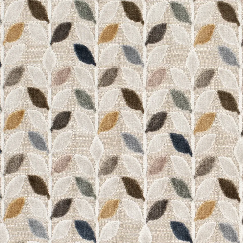 Bentley Marble Neutral Abstract & Geometric Velvet Drapery and Upholstery Fabric by the Yard
