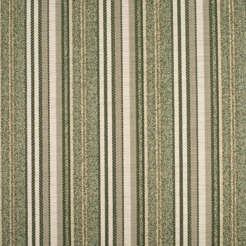 Cameron Dill Green Stripe Crypton Upholstery Fabric by the Yard