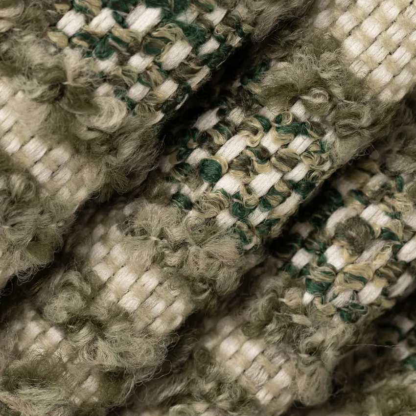 Cameron Dill Green Stripe Crypton Upholstery Fabric by the Yard — Upholstery Fabric