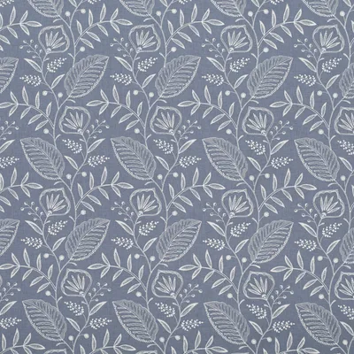 KP772 Clarissa Wedgewood Drapery and Upholstery Fabric by the yard