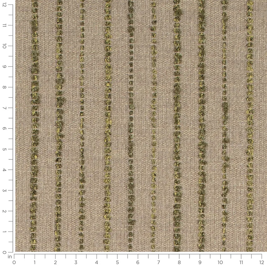 Clifton Grass Green Small Scale Linen & Linen Looks Drapery and Upholstery Fabric by the Yard — Scale in inches