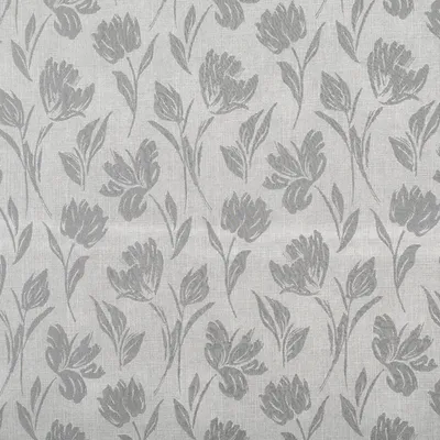 KP949 Cordelia Pewter Drapery and Upholstery Fabric by the yard