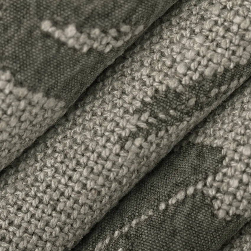 Cordelia Spruce Green Abstract & Geometric Linen & Linen Looks Drapery and Upholstery Fabric by the Yard — Upholstery and Drapery Fabric