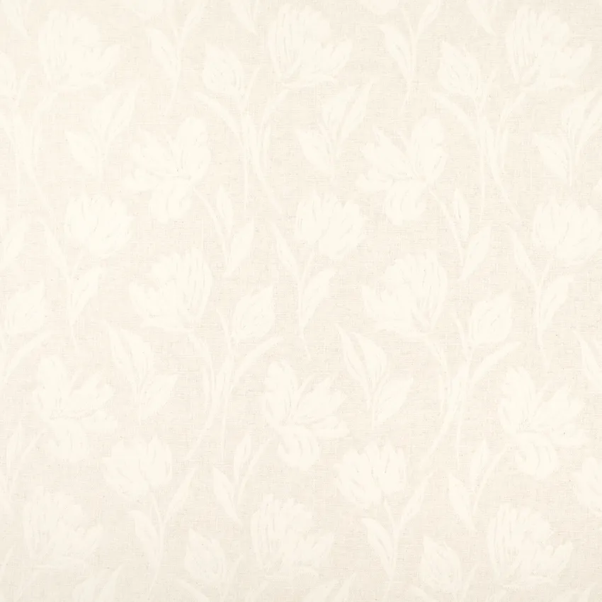 Cordelia Moonlight Neutral Abstract & Geometric Linen & Linen Looks Drapery and Upholstery Fabric by the Yard