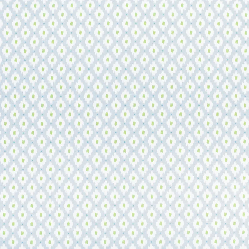 Dottie Heron Blue Abstract & Geometric Prints Drapery and Upholstery Fabric by the Yard