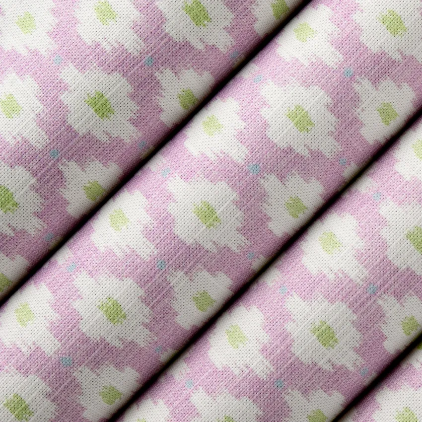 Dottie Orchid Purple Abstract & Geometric Prints Drapery and Upholstery Fabric by the Yard — Upholstery and Drapery Fabric