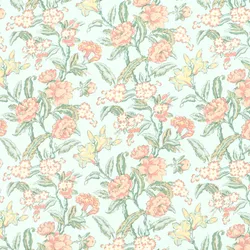 KP304 Eloise Aqua Upholstery Fabric by the yard