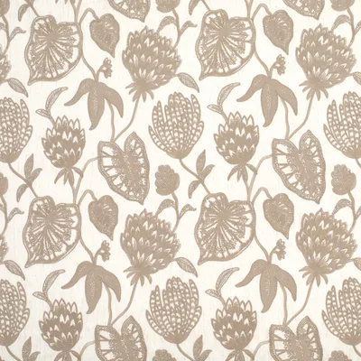 KP759 Emily Khaki Drapery and Upholstery Fabric by the yard