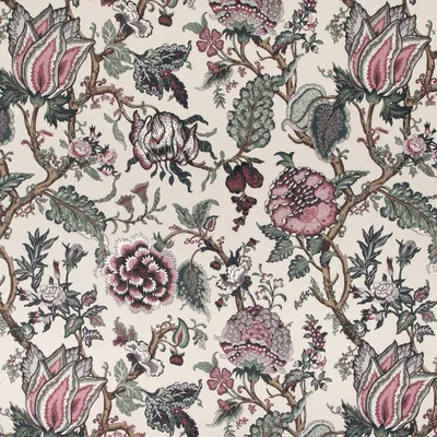 KP807 Everly Azalea Drapery and Upholstery Fabric by the yard