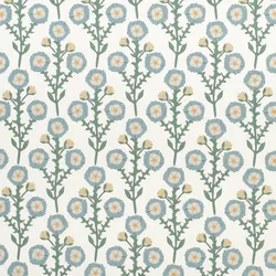KP369 Fiona Cornflower Upholstery Fabric by the yard
