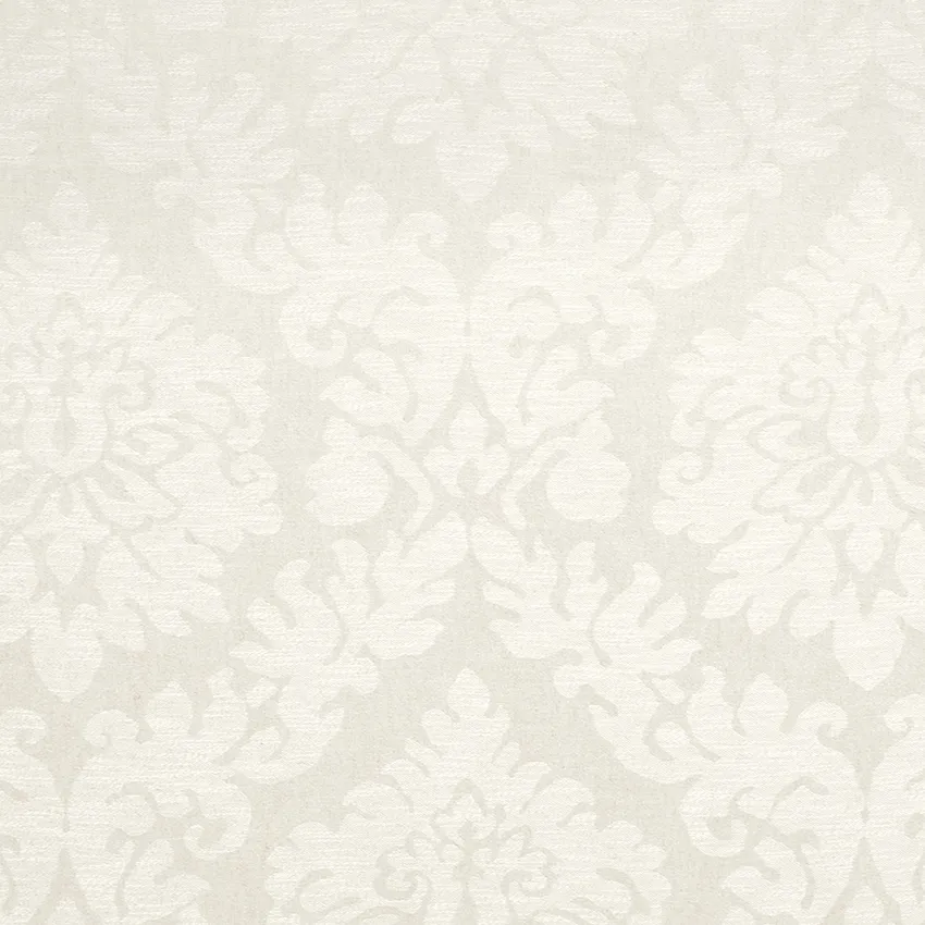 Francis Greige Neutral Damask Linen & Linen Looks Drapery and Upholstery Fabric by the Yard
