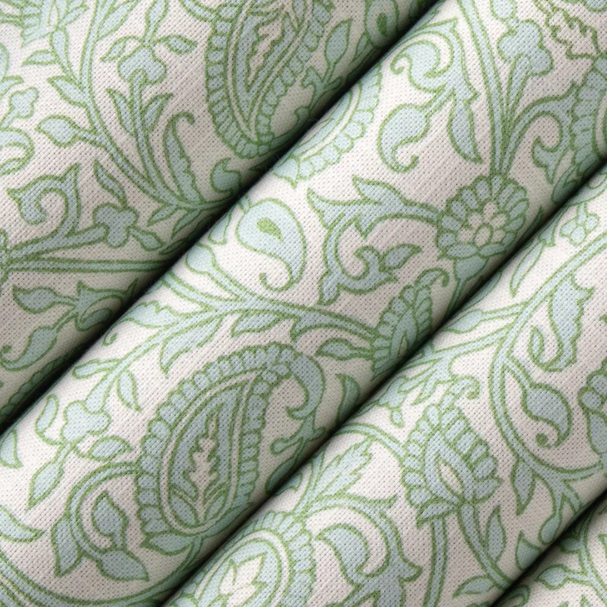 Grace Ivy Green Damask Prints Drapery and Upholstery Fabric by the Yard — Upholstery and Drapery Fabric