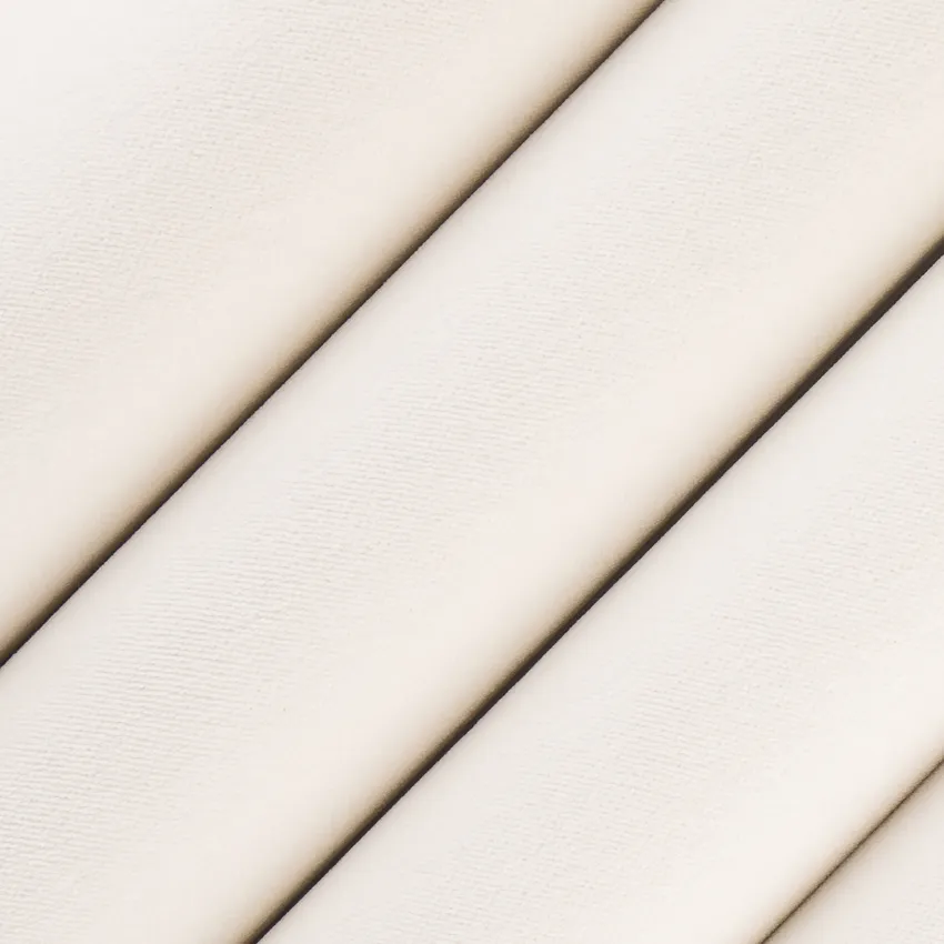 Harriet Porcelain White & Ivory Plain & Solid Velvet Upholstery Fabric by the Yard — Upholstery Fabric