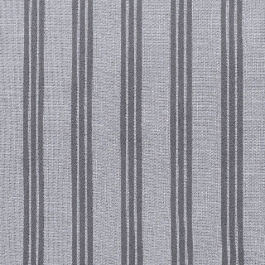 Lennox Blueberry Blue Stripe Linen & Linen Looks Drapery and Upholstery Fabric by the Yard