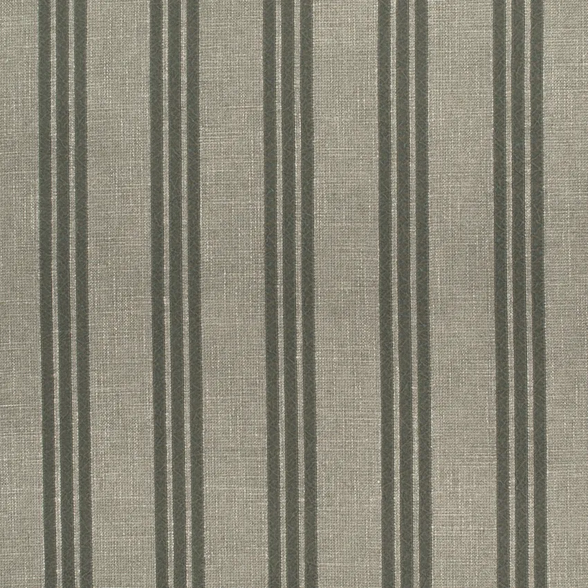 Lennox Spruce Green Stripe Linen & Linen Looks Drapery and Upholstery Fabric by the Yard