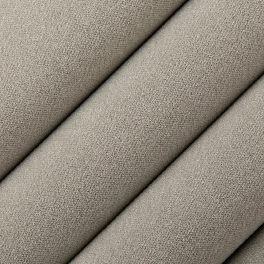 Liam Grey & Silver Plain & Solid Velvet Upholstery Fabric by the Yard — Upholstery Fabric