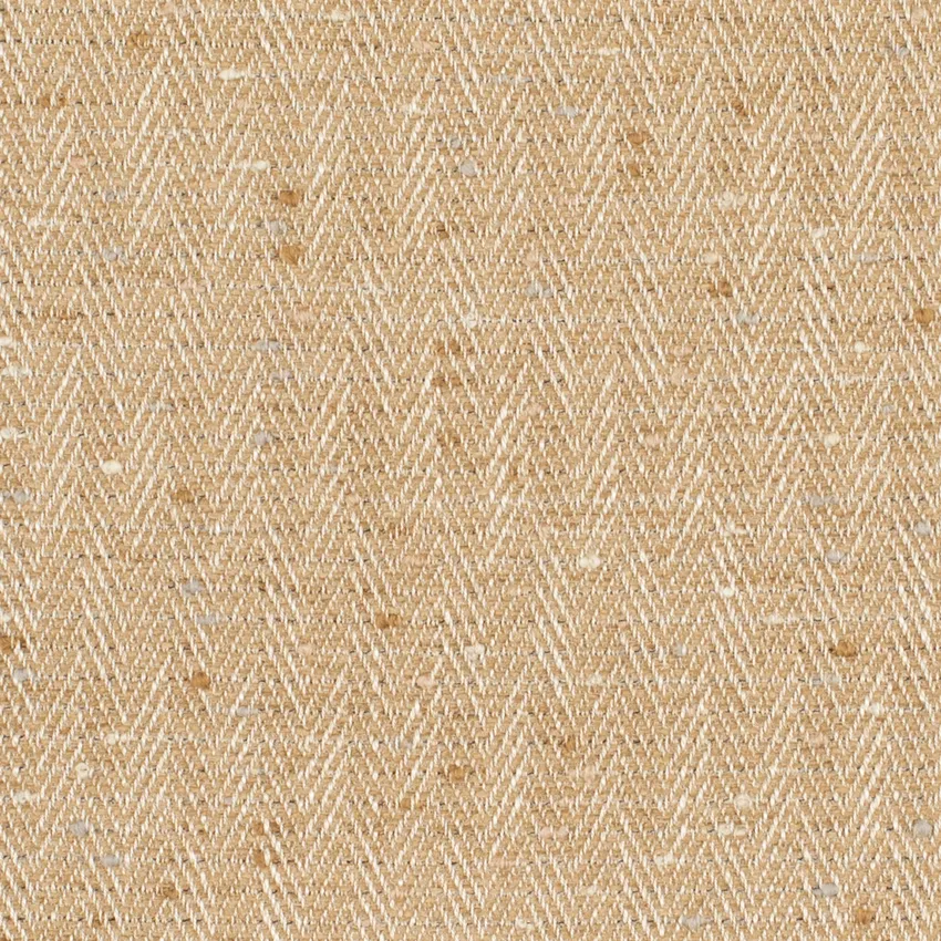 Lucy Acorn Neutral Herringbone & Chevron Linen & Linen Looks Upholstery Fabric by the Yard
