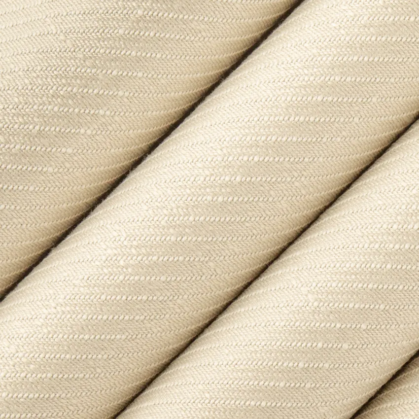 Margo Alabaster Neutral Plain & Solid Canvas Denim & Twill Upholstery Fabric by the Yard — Upholstery Fabric