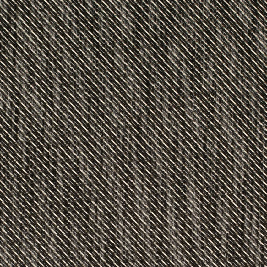 Margo Carbon Black Plain & Solid Canvas Denim & Twill Upholstery Fabric by the Yard