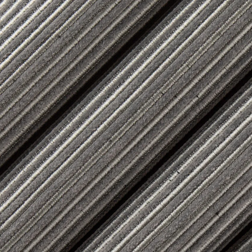 Maria Lead Grey & Silver Abstract & Geometric Velvet Upholstery Fabric by the Yard — Upholstery Fabric