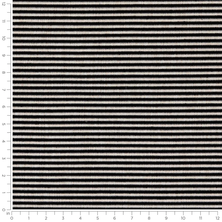 Maria Crow Black Plain & Solid Velvet Upholstery Fabric by the Yard — Scale in inches