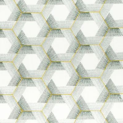 KP702 Melina Seaglass Drapery Fabric by the yard