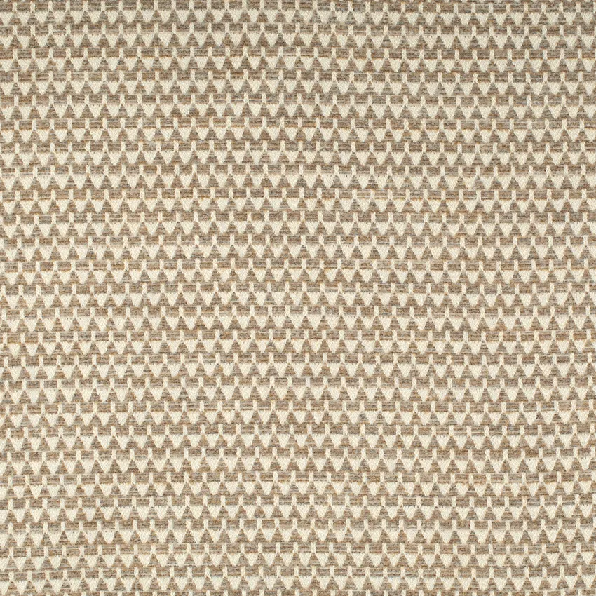 Neptune Driftwood Brown and Neutral Abstract & Geometric Linen & Linen Looks Upholstery Fabric by the Yard