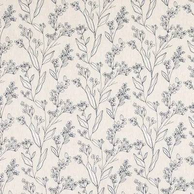 KP040 Olivia Ink Drapery Fabric by the yard