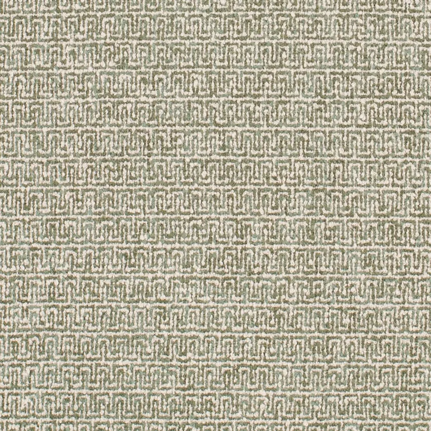 Ophelia Balsam Green Abstract & Geometric Boucle Drapery and Upholstery Fabric by the Yard