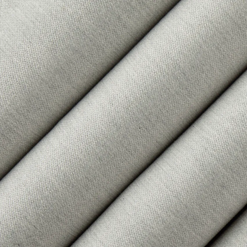 Patrick Silver Grey & Silver Plain & Solid Tweed & Textures Drapery and Upholstery Fabric by the Yard — Upholstery and Drapery Fabric