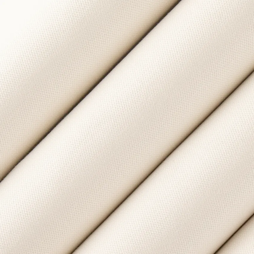 Patrick Cotton White & Ivory Plain & Solid Tweed & Textures Drapery and Upholstery Fabric by the Yard — Upholstery and Drapery Fabric