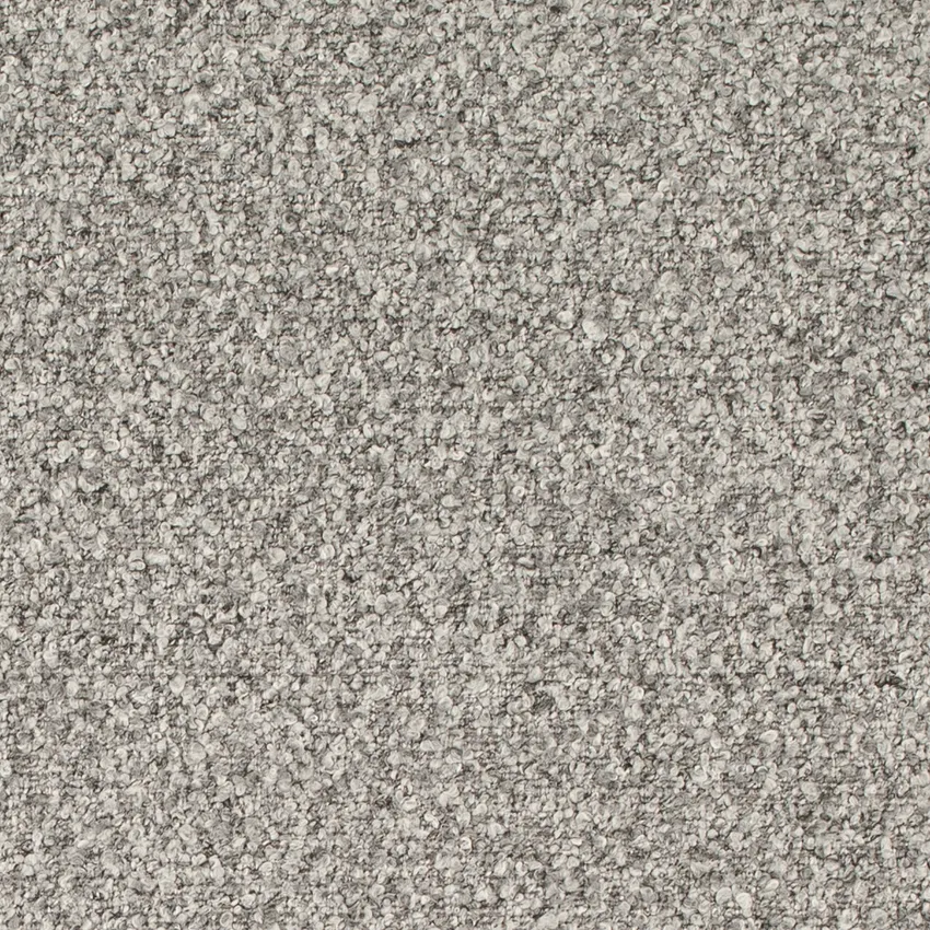 Plymouth Bedrock Grey & Silver Plain & Solid Boucle Upholstery Fabric by the Yard