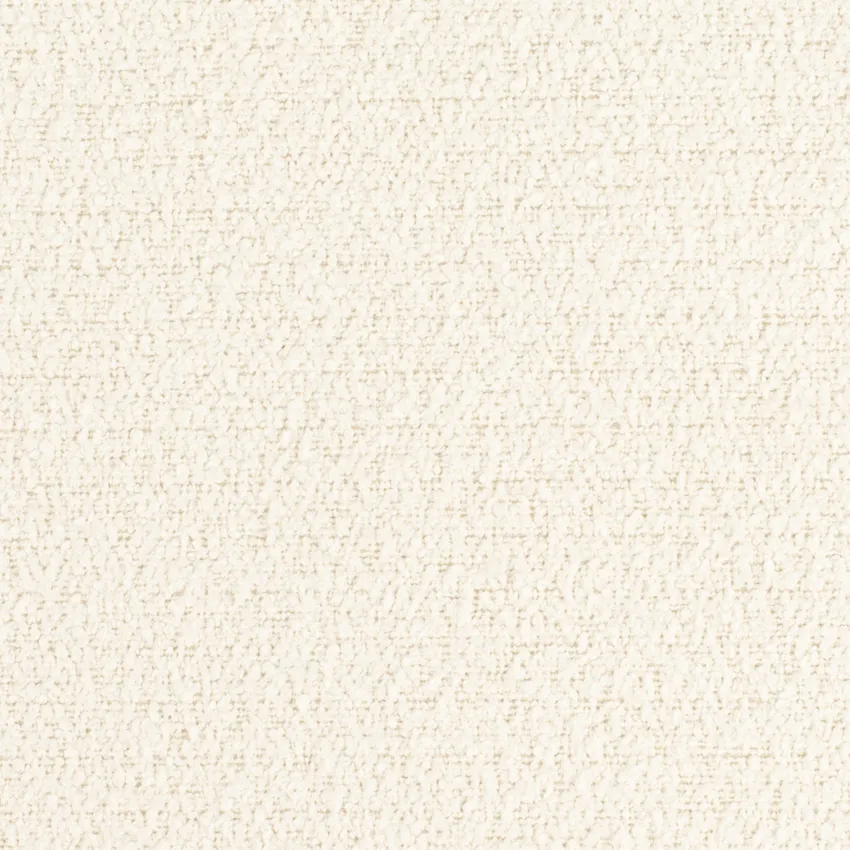 Plymouth Ivory White & Ivory Plain & Solid Boucle Upholstery Fabric by the Yard