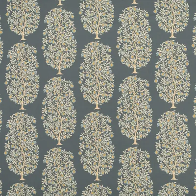 KP319 Pomona Denim Drapery and Upholstery Fabric by the yard