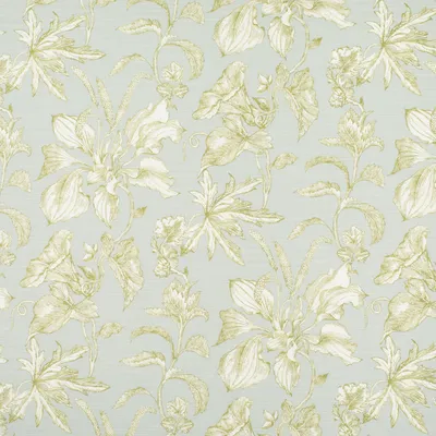 KP709 Priscilla Lagoon Drapery and Upholstery Fabric by the yard