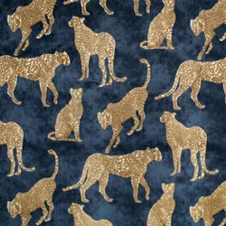 KP501 Ravi Navy Upholstery Fabric by the yard