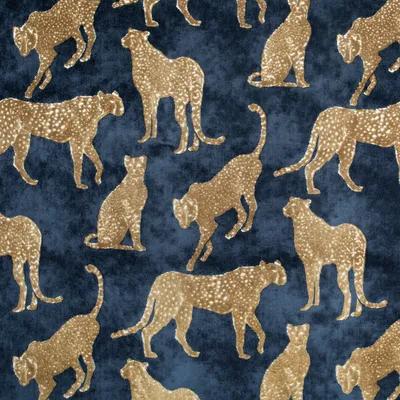 KP501 Ravi Navy Upholstery Fabric by the yard