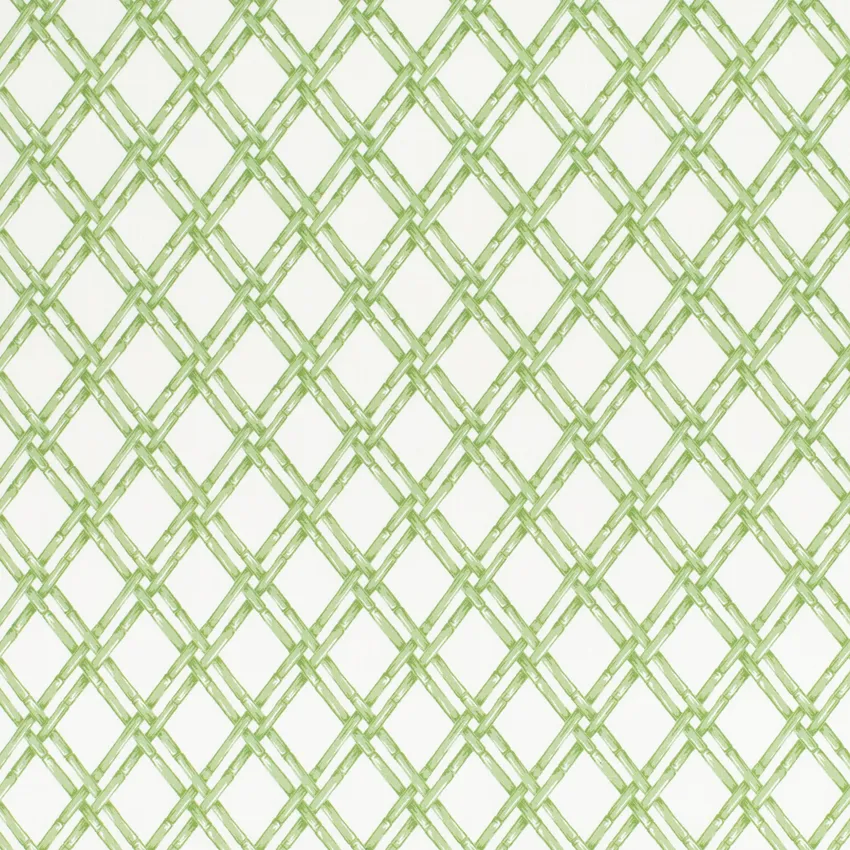 Rebecca Leaf Green Diamonds Prints Drapery and Upholstery Fabric by the Yard