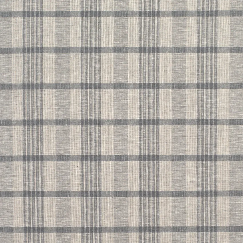 Rory Slate Grey & Silver Abstract & Geometric Woven Patterns Drapery and Upholstery Fabric by the Yard