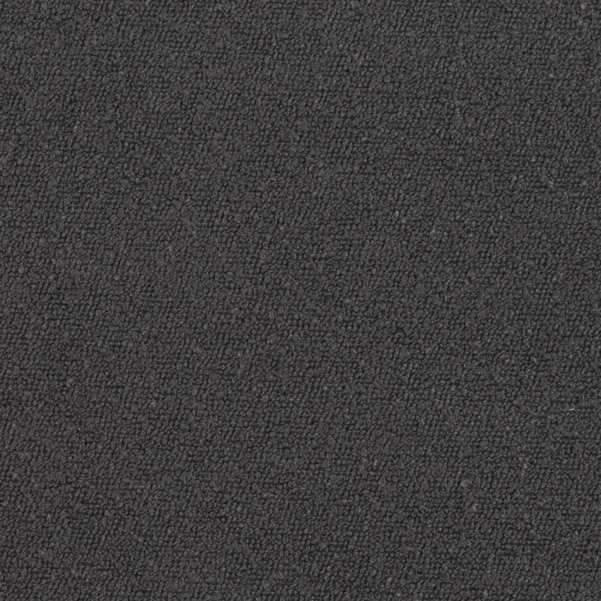 Sullivan Charcoal Grey & Silver Plain & Solid Boucle Upholstery Fabric by the Yard