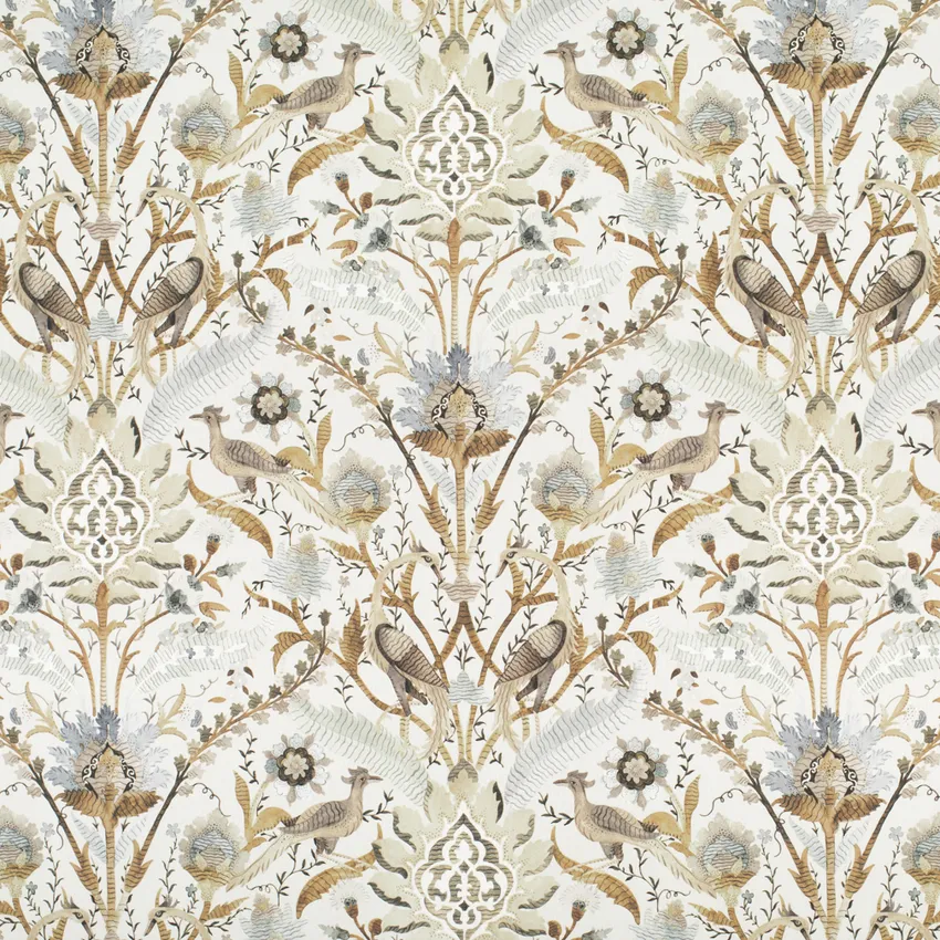 Hazel Sandstone Brown and Neutral Abstract & Geometric Prints Drapery and Upholstery Fabric by the Yard