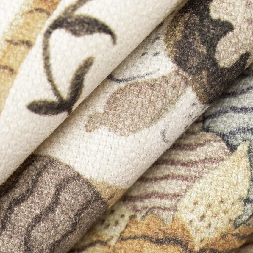 Hazel Sandstone Brown and Neutral Abstract & Geometric Prints Drapery and Upholstery Fabric by the Yard — Upholstery and Drapery Fabric