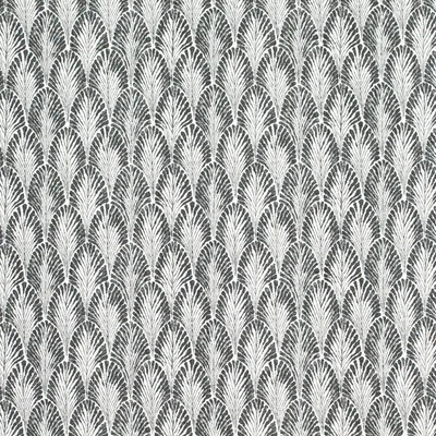 KP434 Teresa Graphite Drapery and Upholstery Fabric by the yard