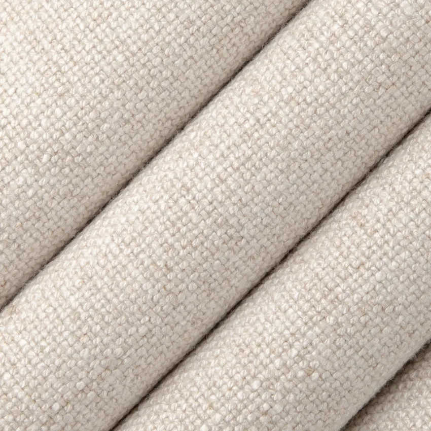 theo Parchment Neutral Plain & Solid Linen & Linen Looks Drapery and Upholstery Fabric by the Yard — Upholstery and Drapery Fabric