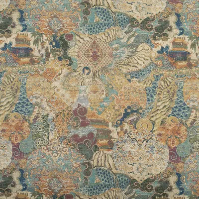 KP529 Trinity Moss Drapery and Upholstery Fabric by the yard