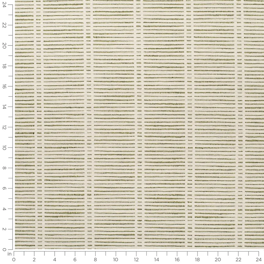 Vernon Pistachio Green Abstract & Geometric Woven Patterns Upholstery Fabric by the Yard — Scale in inches