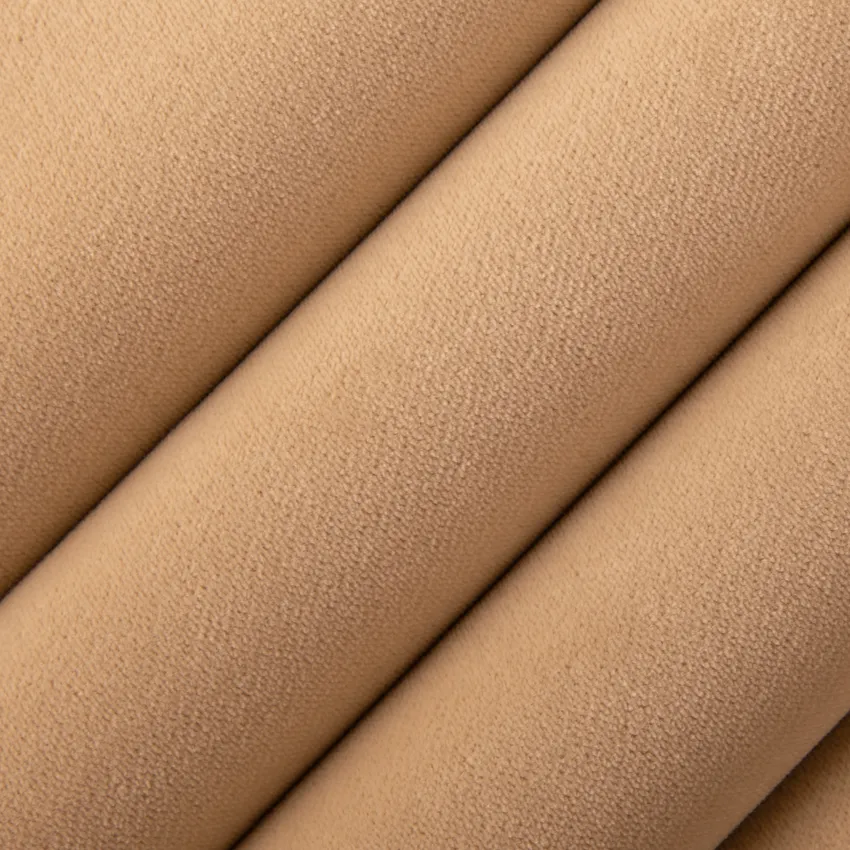 Lennon Desert Neutral Plain & Solid Velvet Drapery and Upholstery Fabric by the Yard — Upholstery and Drapery Fabric